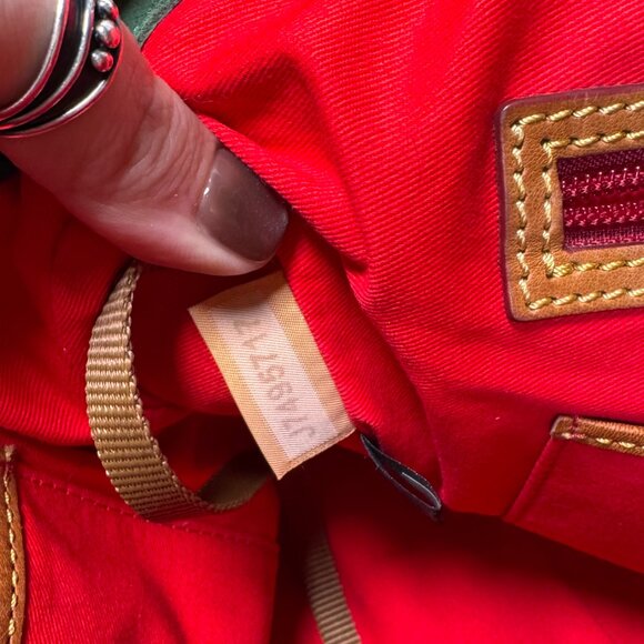 Dooney and Bourke Large Florentine Purse-Natural - Picture 7 of 8